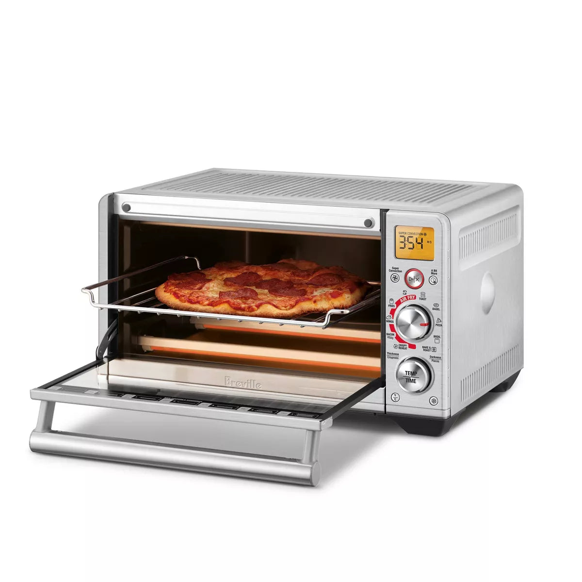 Breville the Smart Oven Air Fryer Compact Silver BOV680BSS1BUC1