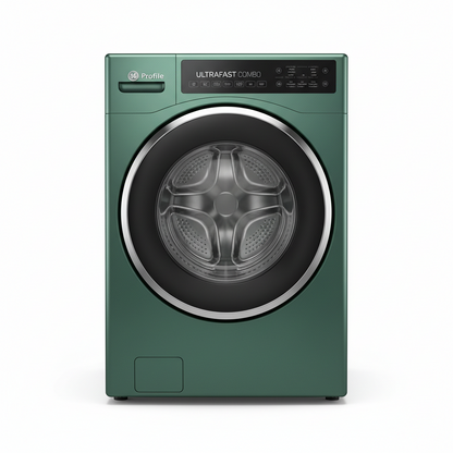 Profile Ultrafast Combo 4.8-Cu Ft Ventless All-In-One Washer Dryer Combo ( Sapphire Blue )