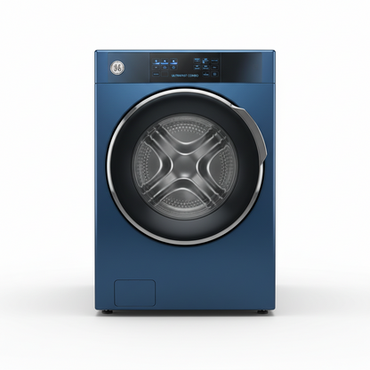 Profile Ultrafast Combo 4.8-Cu Ft Ventless All-In-One Washer Dryer Combo ( Sapphire Blue )