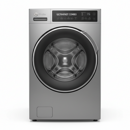 Profile Ultrafast Combo 4.8-Cu Ft Ventless All-In-One Washer Dryer Combo ( Sapphire Blue )