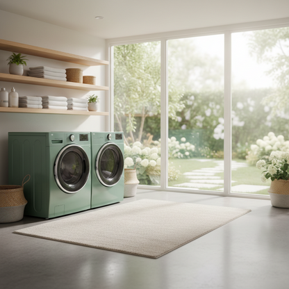 Profile Ultrafast Combo 4.8-Cu Ft Ventless All-In-One Washer Dryer Combo ( Sapphire Blue )